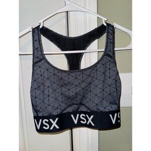 NWOT Victoria Secret Sports Bra Geometric Pattern Sz S